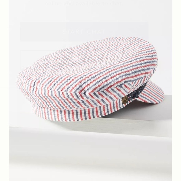 Anthropologie Brixton cap size medium new with tags